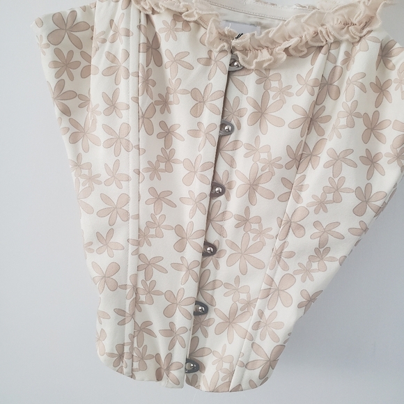 Princess Polly SEARLE FLORAL CORSET MULTI size 4 - Picture 13 of 14